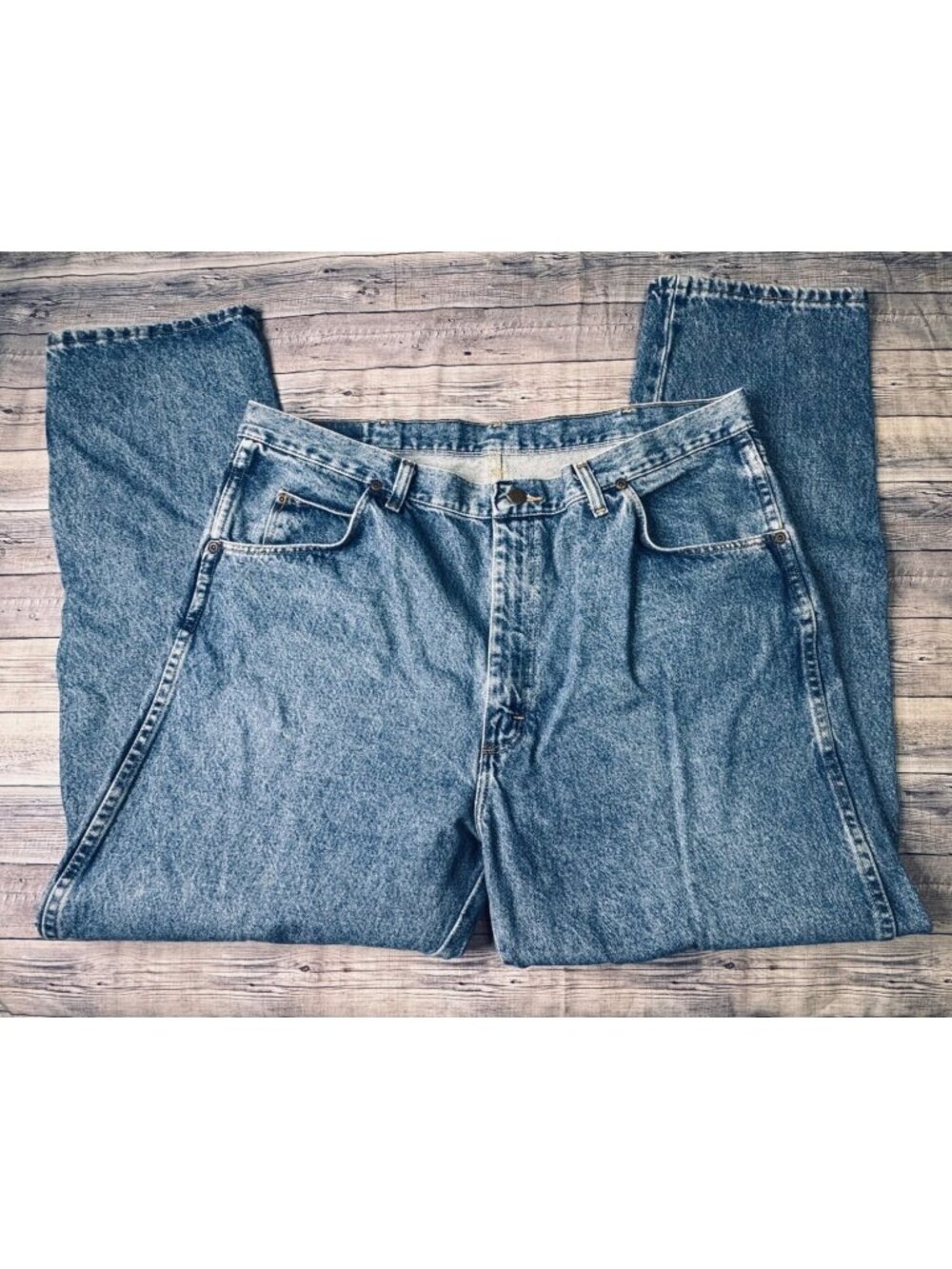 Vintage Wrangler Authentics Mens 40x30 (39x30 actual) Relaxed Fit Denim Jeans